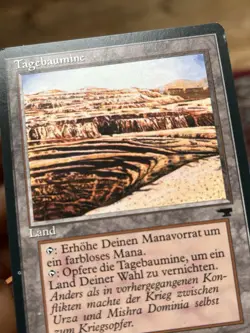 German FBB • Strip Mine • Renaissance • Unplayed / Small Bump • MTG (1702) - Image 3