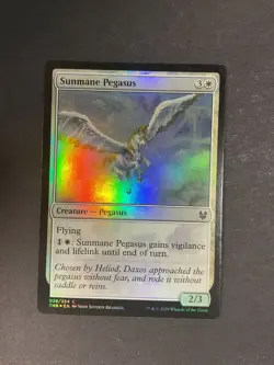 Sunmane Pegasus - Foil - Theros Beyond Death - Magic the Gathering - MTG - Image 1
