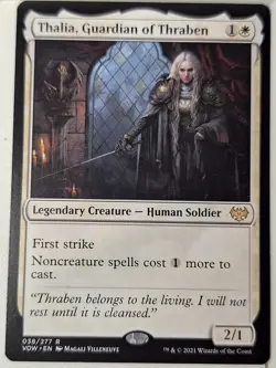 Thalia, Guardian of Thraben - Innistrad: Crimson Vow - Magic the Gathering MTG - Image 1