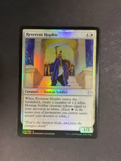 Reverent Hoplite - Foil - Theros Beyond Death - Magic the Gathering - MTG - Image 1