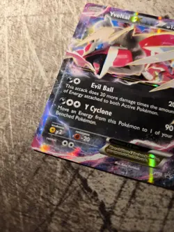Yveltal EX XY150 Promo Black Star Holo Rare Pokemon Card LP+ - Image 3