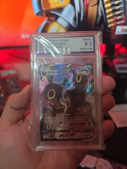 Pokemon SWSH Brilliant Stars Umbreon VMAX TG23/TG30 AGS Mint+ 9.5 Holo Rare 2022 - Image 1