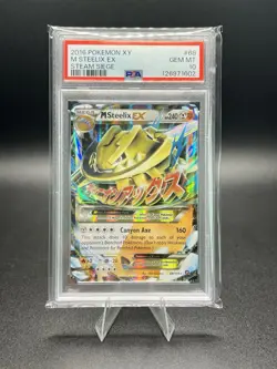 Pokemon XY Steam Siege M STEELIX EX #68 PSA 10 GEM MINT ***BRAND NEW CERT*** - Image 1