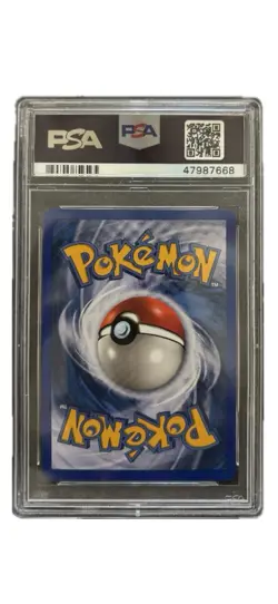 Pokemon 2003 Aquapolis H11 Houndoom Holo Card PSA 10 - Image 2
