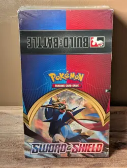 RARE SEALED Pokemon Sword and Shield: Base Set build and battle box Case - Image 1
