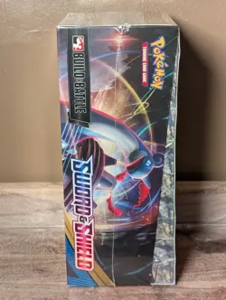 RARE SEALED Pokemon Sword and Shield: Base Set build and battle box Case - Image 4