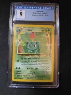 Ivysaur 5/18 Southern Islands Pokemon TCG CGC 9 - Image 1