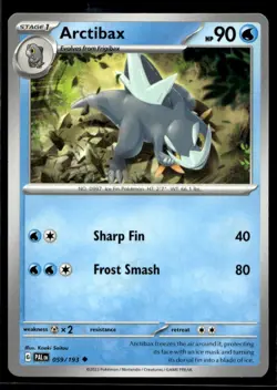 Arctibax - SV02: Paldea Evolved 059/193 LP Pokemon TCG | Buy10 Get10 Free - Image 1