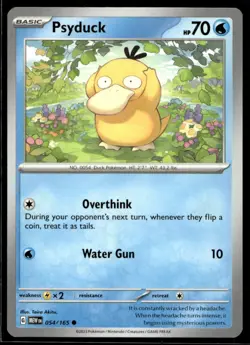 Psyduck SV: Scarlet & Violet 151 054/165 LP Pokemon TCG | Buy10 Get10 Free - Image 1