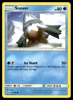 Snover SM - Ultra Prism 37/156 LP Pokemon TCG | Buy10 Get10 Free - Image 1