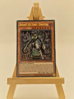 DOOD-EN008 DoomZ XII Zero - Drastea Secret Rare - 1st Ed - YuGiOh - Image 1