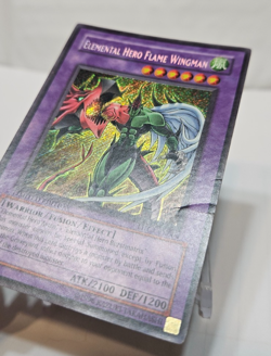 Elemental Hero Flame Wingman EHC1-EN004 Secret Rare Limited Edition Yugioh 7825 - Image 2