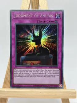 DCR-EN105 Judgment of Anubis : Secret Rare 25th Anniversary Edition Mint YuGiOh - Image 1