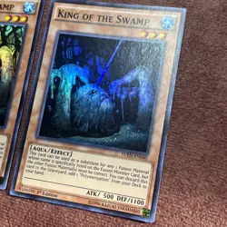 Yugioh! King of the Swamp FUEN-EN040 1st Ed. NM. Super rare x 2 - Image 2