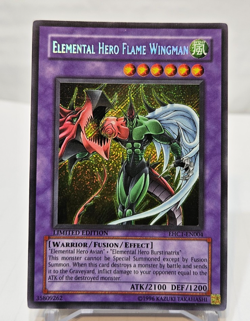 Elemental Hero Flame Wingman EHC1-EN004 Secret Rare Limited Edition Yugioh 7824 - Image 1