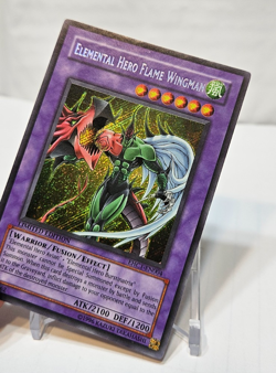 Elemental Hero Flame Wingman EHC1-EN004 Secret Rare Limited Edition Yugioh 7824 - Image 4