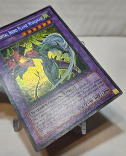 Elemental Hero Flame Wingman EHC1-EN004 Secret Rare Limited Edition Yugioh 7824 - Image 5