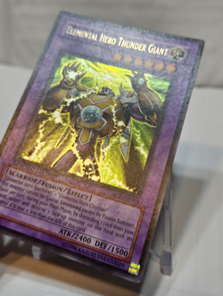 Elemental Hero Thunder Giant EHC2-EN004 Secret Rare Limited Edition Yugioh 7823 - Image 3