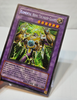 Elemental Hero Thunder Giant EHC2-EN004 Secret Rare Limited Edition Yugioh 7822 - Image 4
