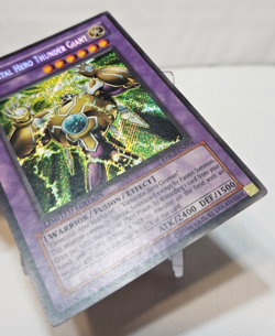 Elemental Hero Thunder Giant EHC2-EN004 Secret Rare Limited Edition Yugioh 7822 - Image 5