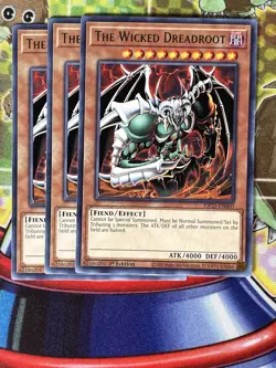 Yugioh The Wicked Dreadroot KICO-EN060 Playset - Image 1