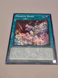 Primite Roar Super Rare 1st Edition ROTA-EN059 Yugioh - Image 1