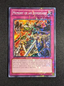Yugioh - Memory of an Adversary BP02-EN212 1st Edition Mosaic Rare NM - Image 1