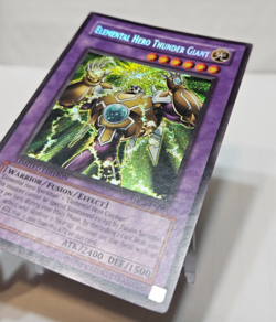 Elemental Hero Thunder Giant EHC2-EN004 Secret Rare Limited Edition Yugioh 7821 - Image 2
