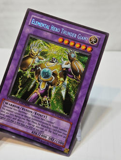 Elemental Hero Thunder Giant EHC2-EN004 Secret Rare Limited Edition Yugioh 7821 - Image 4