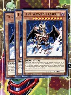Yugioh The Wicked Eraser KICO-EN062 Playset - Image 1