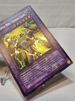 Elemental Hero Thunder Giant EHC2-EN004 Secret Rare Limited Edition Yugioh 7820 - Image 5