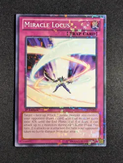 Yugioh - Miracle Locus BP02-EN202 1st Edition Mosaic Rare NM - Image 1