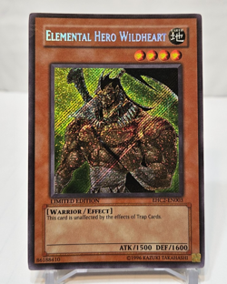 Elemental Hero Wildheart EHC2-EN003 Secret Rare Limited Edition Yugioh 7819 - Image 1