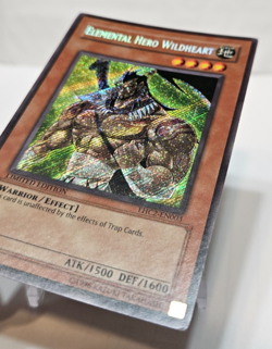 Elemental Hero Wildheart EHC2-EN003 Secret Rare Limited Edition Yugioh 7819 - Image 2