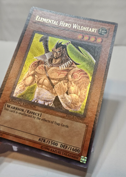 Elemental Hero Wildheart EHC2-EN003 Secret Rare Limited Edition Yugioh 7819 - Image 3