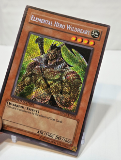 Elemental Hero Wildheart EHC2-EN003 Secret Rare Limited Edition Yugioh 7819 - Image 4