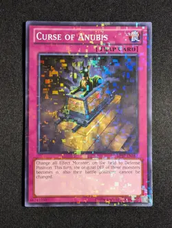 Yugioh - Curse of Anubis BP02-EN182 1st Edition Mosaic Rare LP - Image 1