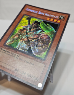 Elemental Hero Wildheart EHC2-EN003 Secret Rare Limited Edition Yugioh 7818 - Image 2