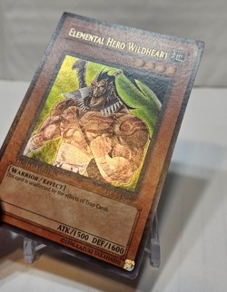 Elemental Hero Wildheart EHC2-EN003 Secret Rare Limited Edition Yugioh 7818 - Image 3
