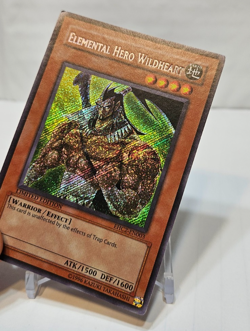 Elemental Hero Wildheart EHC2-EN003 Secret Rare Limited Edition Yugioh 7818 - Image 4