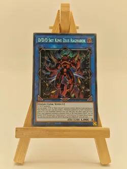 DOOD-EN049 - D/D/D Sky King Zeus Ragnarok - Secret Rare -1st Ed -YuGiOh - Image 1