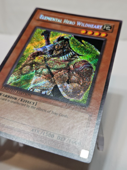 Elemental Hero Wildheart EHC2-EN003 Secret Rare Limited Edition Yugioh 7817 - Image 2