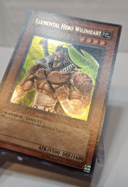 Elemental Hero Wildheart EHC2-EN003 Secret Rare Limited Edition Yugioh 7817 - Image 3