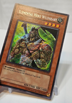 Elemental Hero Wildheart EHC2-EN003 Secret Rare Limited Edition Yugioh 7817 - Image 4