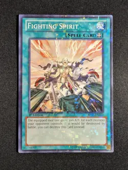 Yugioh - Fighting Spirit BP02-EN153 1st Edition Mosaic Rare LP - Image 1