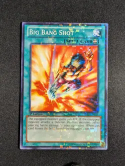 Yugioh - Big Bang Shot BP02-EN141 1st Edition Mosaic Rare NM - Image 1