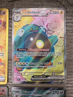 Pokemon TCG Lot Of 4 Full Art Cards Bellibolt, Scizor, Gouging Fire, Koraidon ex - Image 3