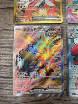 Pokemon TCG Lot Of 4 Full Art Cards Bellibolt, Scizor, Gouging Fire, Koraidon ex - Image 5