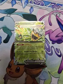 Ogerpon EX 012/131 Teal Mask Double Rare Prismatic Evolutions Pokemon Card - Image 1