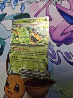 Ogerpon EX 012/131 Teal Mask Double Rare Prismatic Evolutions Pokemon Card - Image 2
